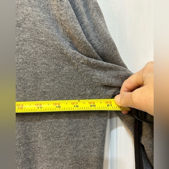 Aeropostale Wool Infused Gray Casual Sweater Crew Neck Pullover Preppy Men's Lg - Picture 5 of 8